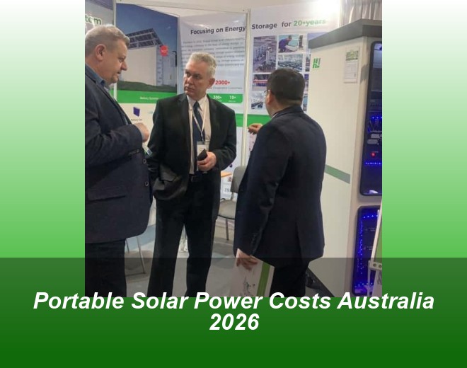 Portable Solar Power Costs Australia 2026
