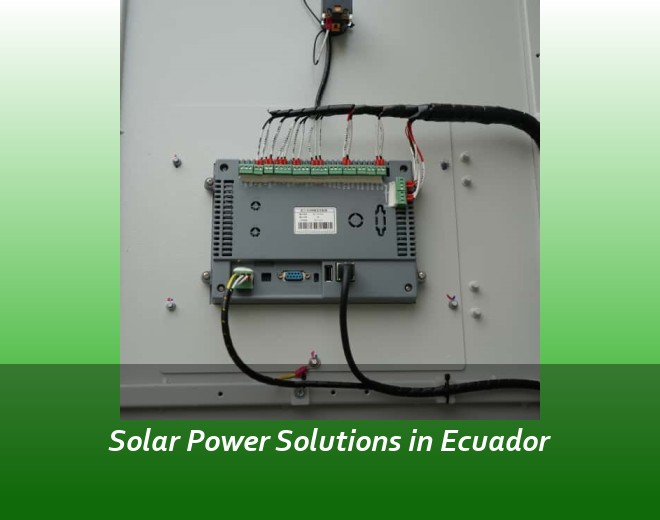 Solar Power Solutions in Ecuador