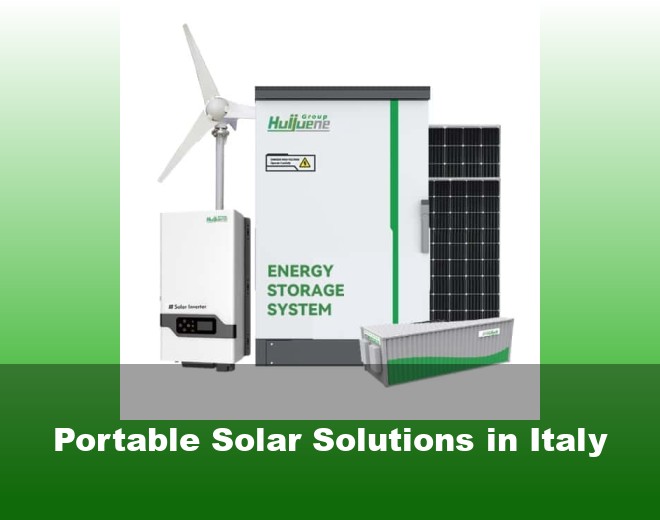 Portable Solar Solutions in Italy