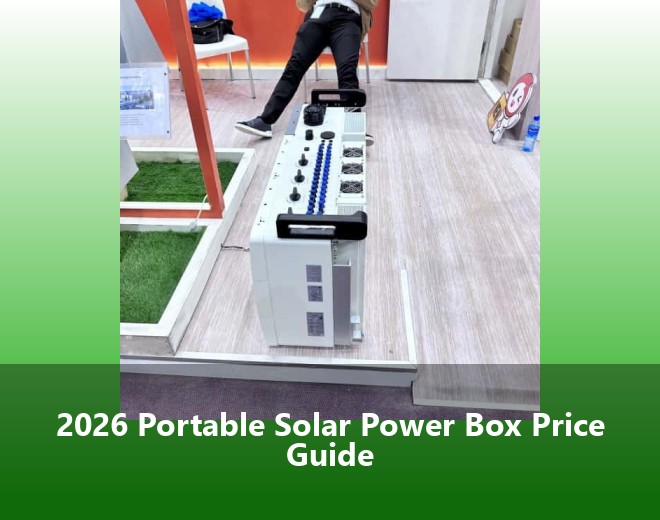 2026 Portable Solar Power Box Price Guide