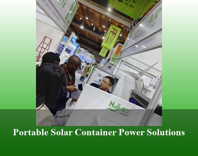 Portable Solar Container Power Solutions