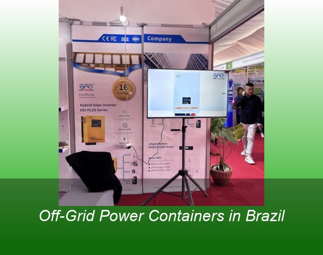 Off-Grid Power Containers in Brazil