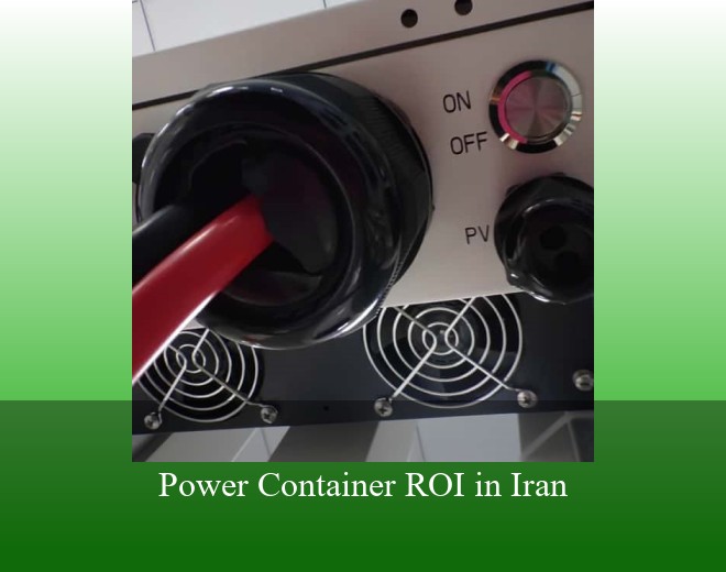 Power Container ROI in Iran