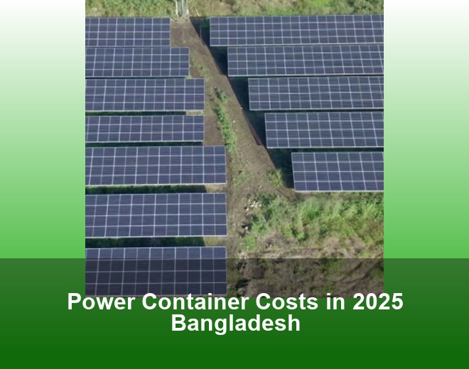 Power Container Costs in 2025 Bangladesh