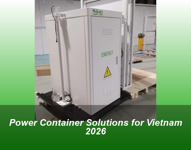 Power Container Solutions for Vietnam 2026