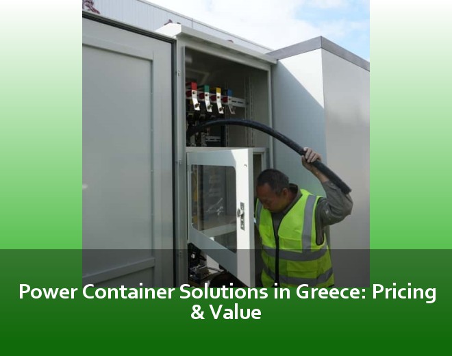 Power Container Solutions in Greece: Pricing & Value