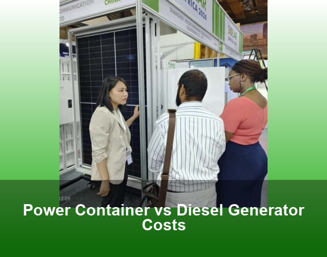 Power Container vs Diesel Generator Costs