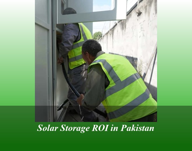 Solar Storage ROI in Pakistan
