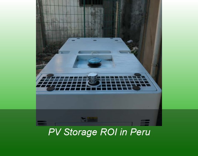 PV Storage ROI in Peru