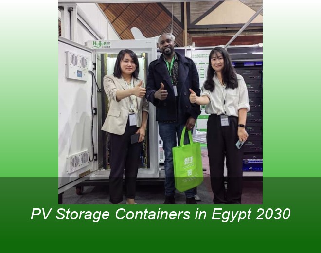 PV Storage Containers in Egypt 2030