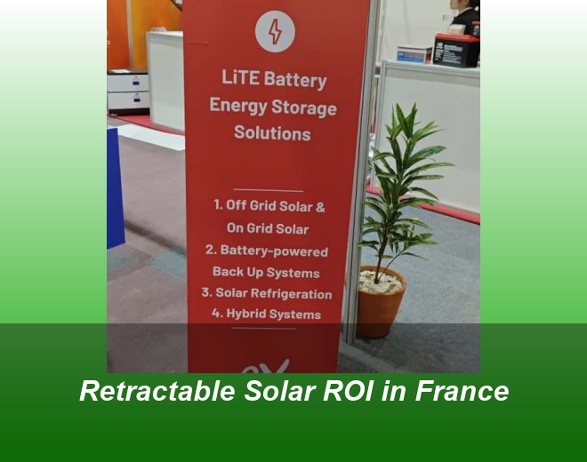 Retractable Solar ROI in France