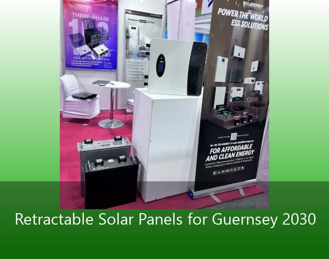 Retractable Solar Panels for Guernsey 2030