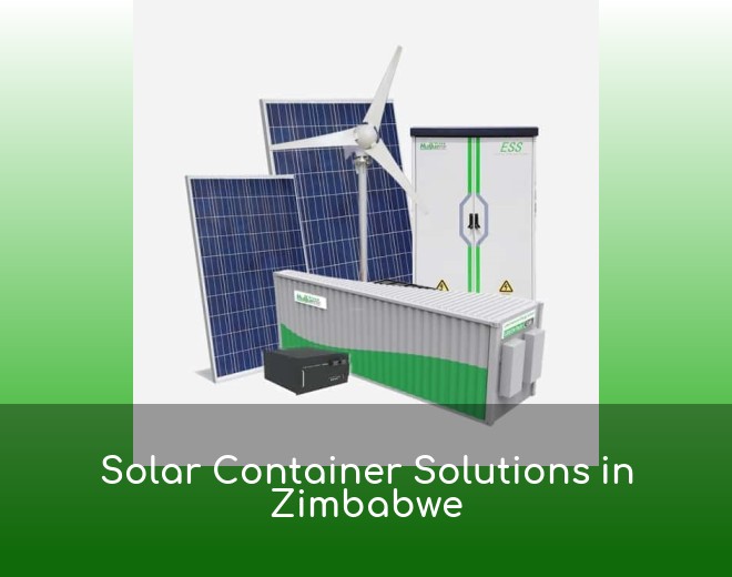 Solar Container Solutions in Zimbabwe