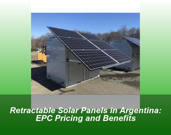 Retractable Solar Panels in Argentina: EPC Pricing and Benefits