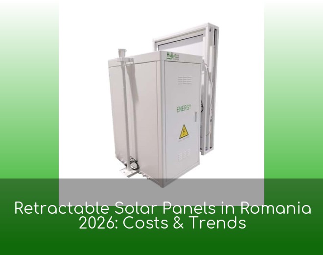 Retractable Solar Panels in Romania 2026: Costs & Trends