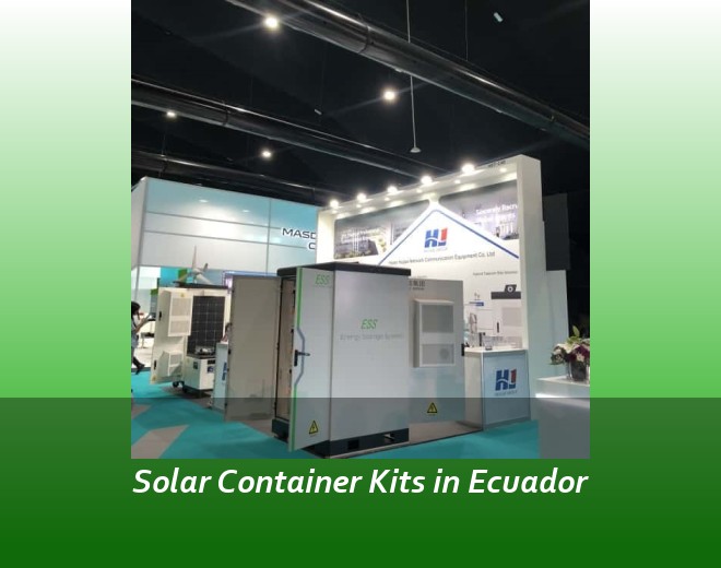 Solar Container Kits in Ecuador