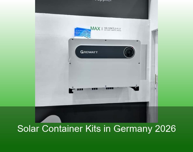 Solar Container Kits in Germany 2026