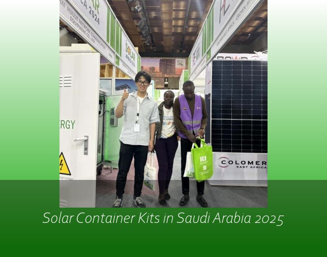 Solar Container Kits in Saudi Arabia 2025