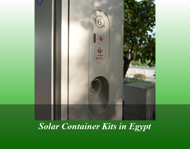Solar Container Kits in Egypt