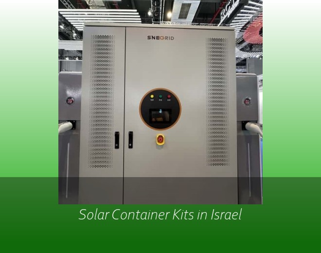 Solar Container Kits in Israel