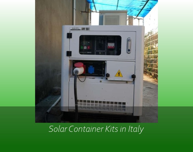 Solar Container Kits in Italy