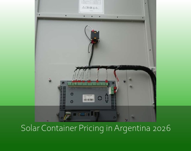 Solar Container Pricing in Argentina 2026