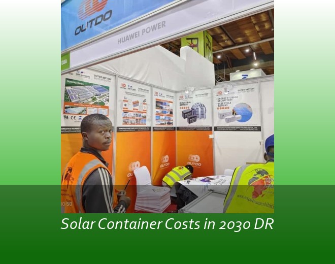 Solar Container Costs in 2030 DR