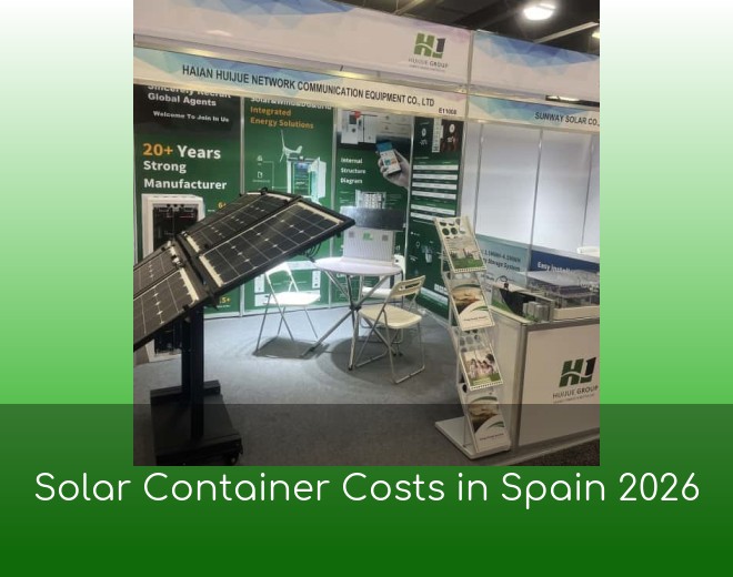 Solar Container Costs in Spain 2026