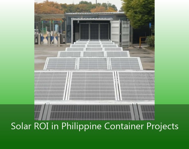 Solar ROI in Philippine Container Projects