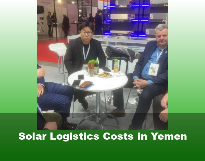 Solar Logistics Costs in Yemen