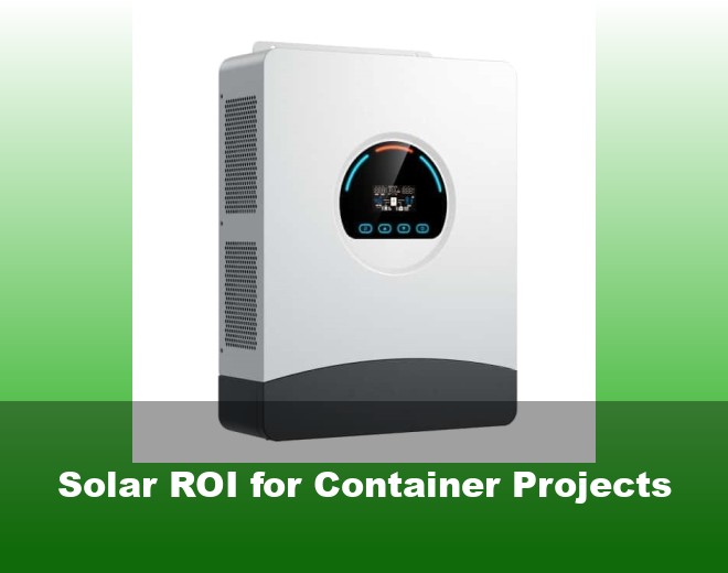 Solar ROI for Container Projects