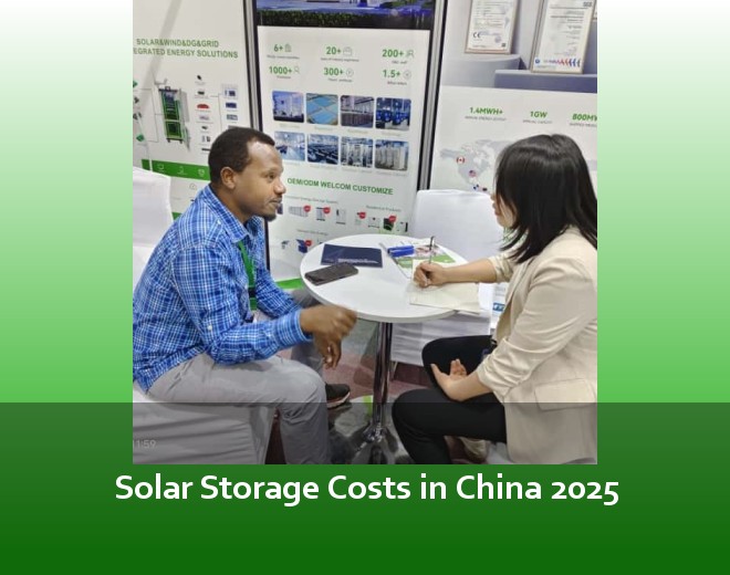 Solar Storage Costs in China 2025