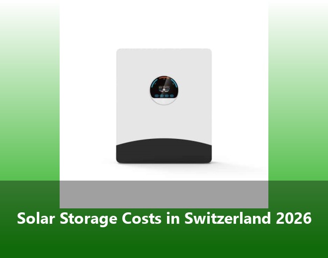 Solar Storage Costs in Switzerland 2026