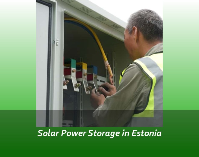 Solar Power Storage in Estonia