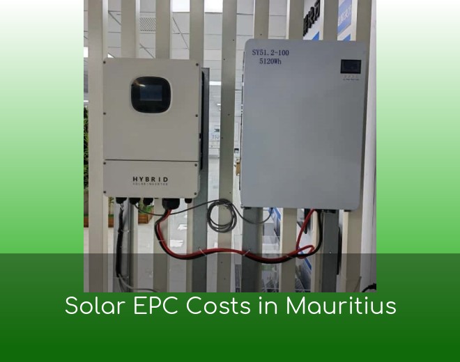 Solar EPC Costs in Mauritius