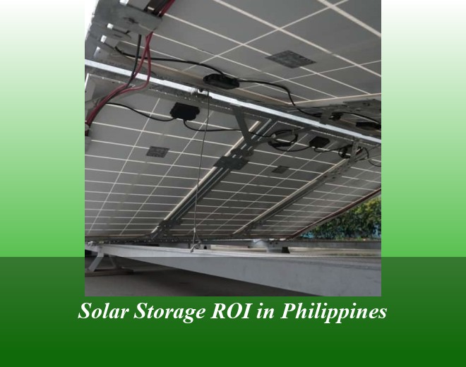 Solar Storage ROI in Philippines