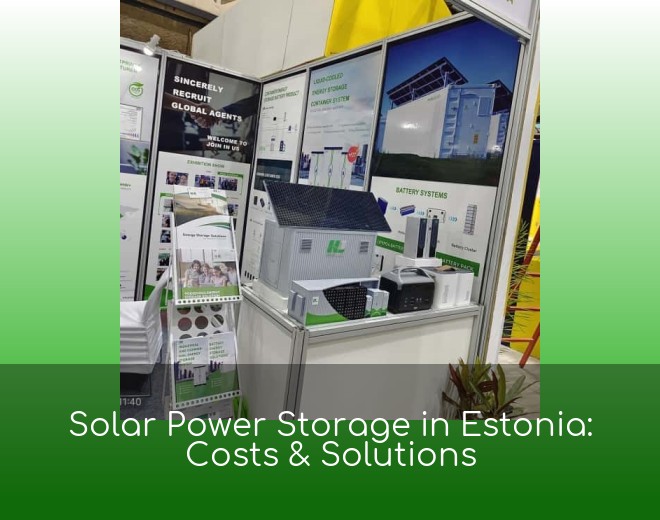 Solar Power Storage in Estonia: Costs & Solutions