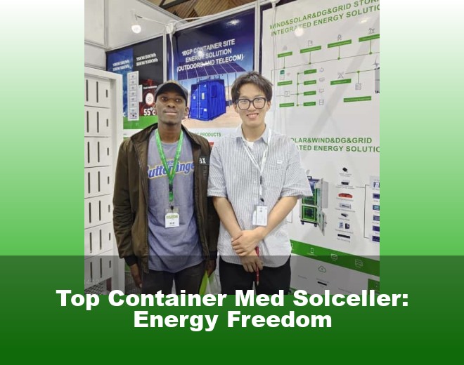 Top Container Med Solceller: Energy Freedom