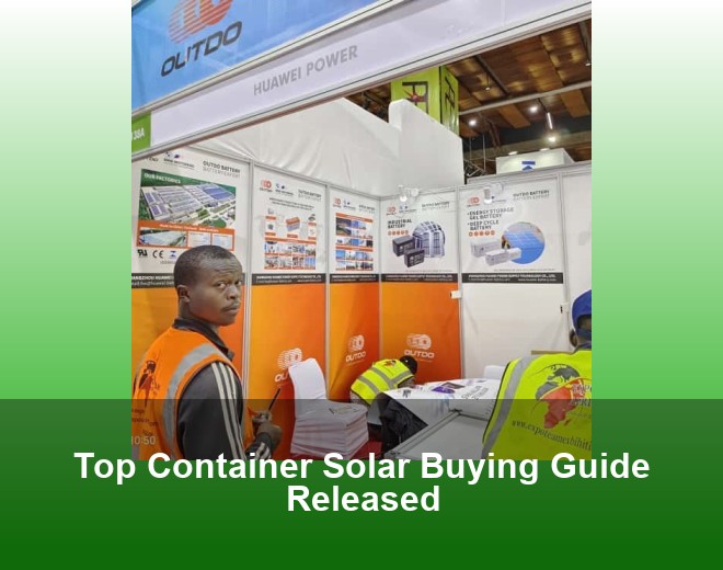 Top Container Solar Buying Guide Released