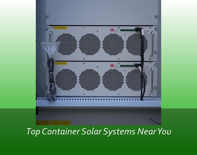 Top Container Solar Systems Near You