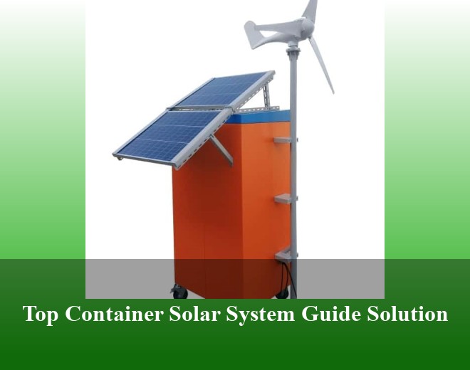 Top Container Solar System Guide Solution