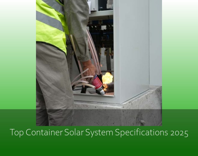 Top Container Solar System Specifications 2025