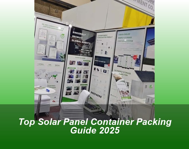 Top Solar Panel Container Packing Guide 2025