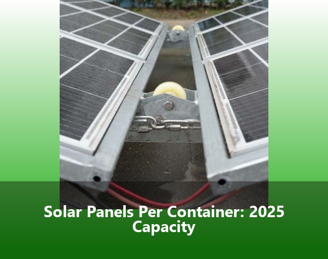 Solar Panels Per Container: 2025 Capacity