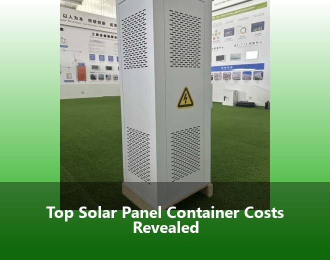 Top Solar Panel Container Costs Revealed