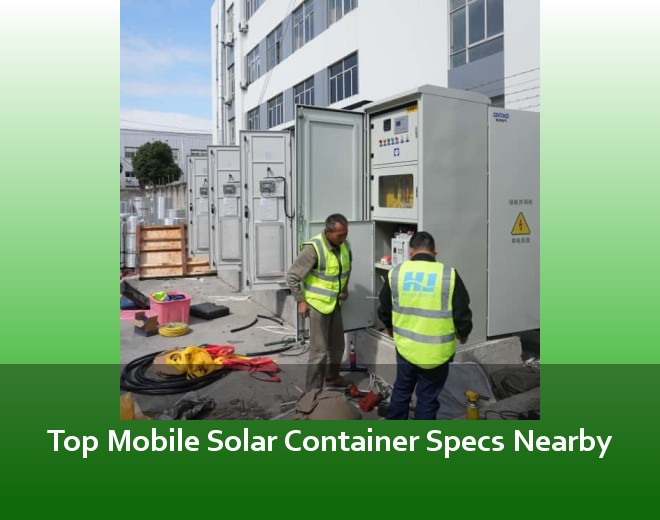 Top Mobile Solar Container Specs Nearby