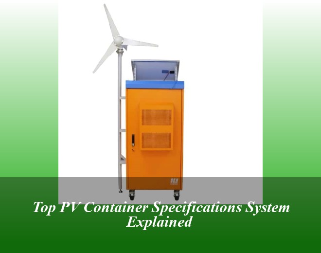 Top PV Container Specifications System Explained