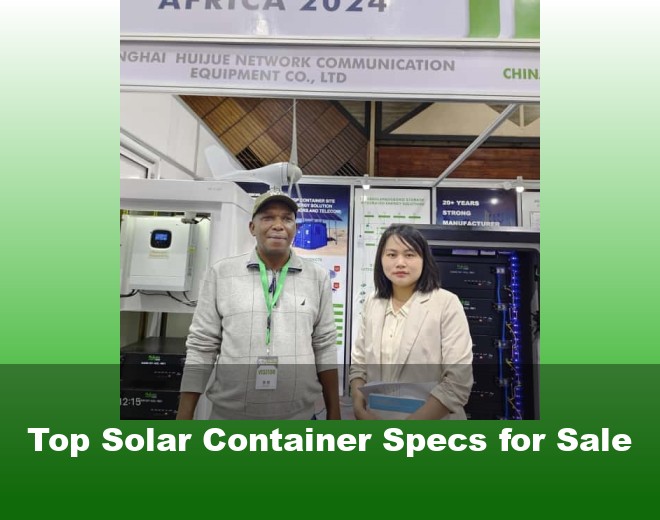 Top Solar Container Specs for Sale