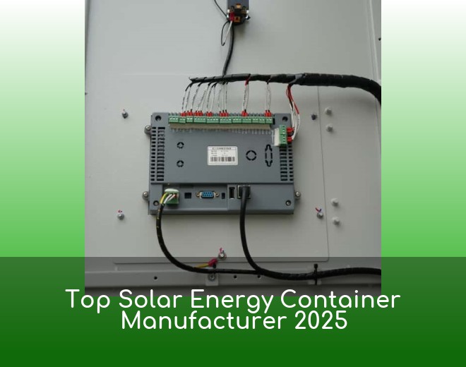 Top Solar Energy Container Manufacturer 2025