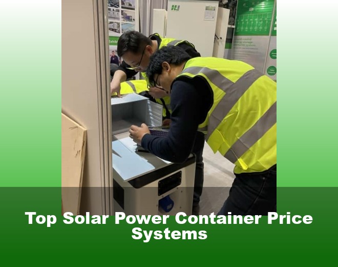 Top Solar Power Container Price Systems